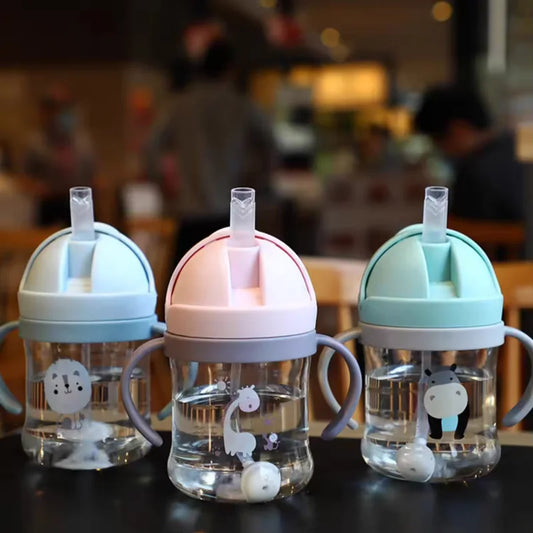 LittleHands Sippy Cup — Twin-Handle Leak-Proof Bottle for Babies