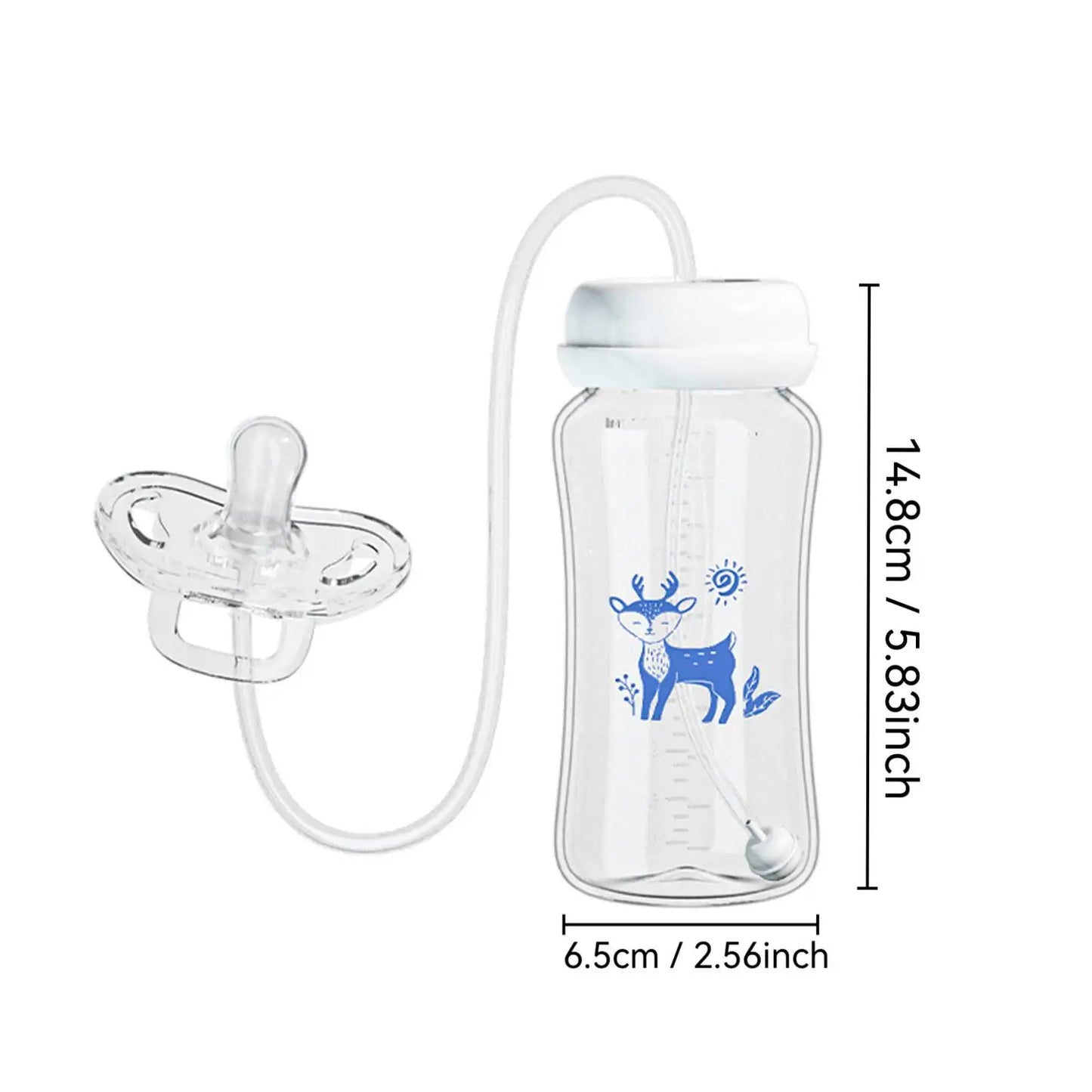 Anti-Colic Wide-Neck Bottle for Newborns