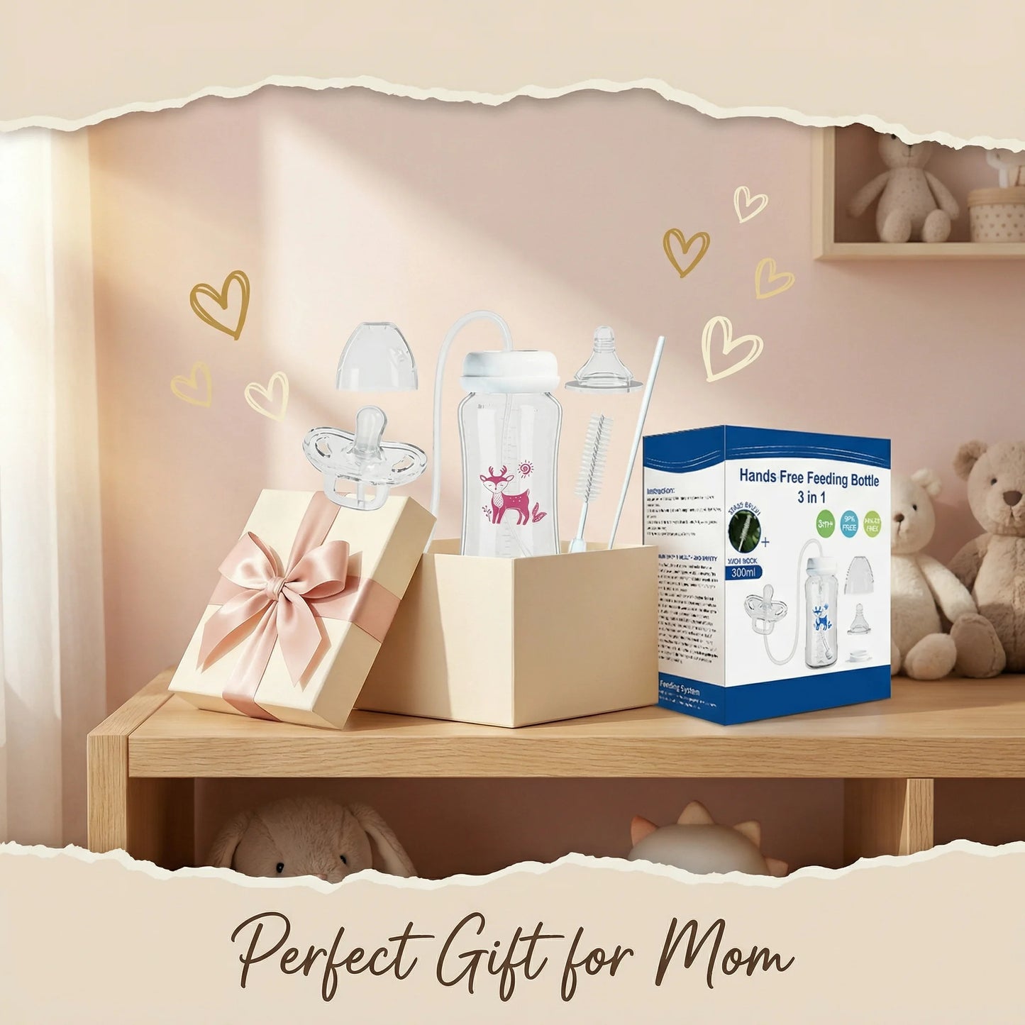 Anti-Colic Wide-Neck Bottle for Newborns