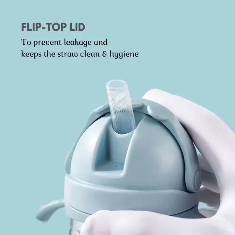 LittleHands Sippy Cup — Twin-Handle Leak-Proof Bottle for Babies
