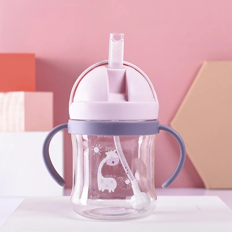 LittleHands Sippy Cup — Twin-Handle Leak-Proof Bottle for Babies