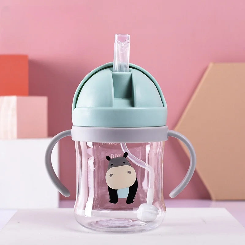 LittleHands Sippy Cup — Twin-Handle Leak-Proof Bottle for Babies