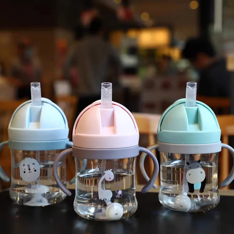 LittleHands Sippy Cup — Twin-Handle Leak-Proof Bottle for Babies